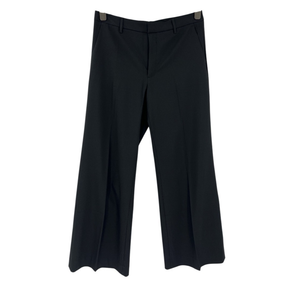 BANANA REPUBLIC HIGH-RISE SCULPTED STRETCH BLACK TROUSER SZ 12 NEW